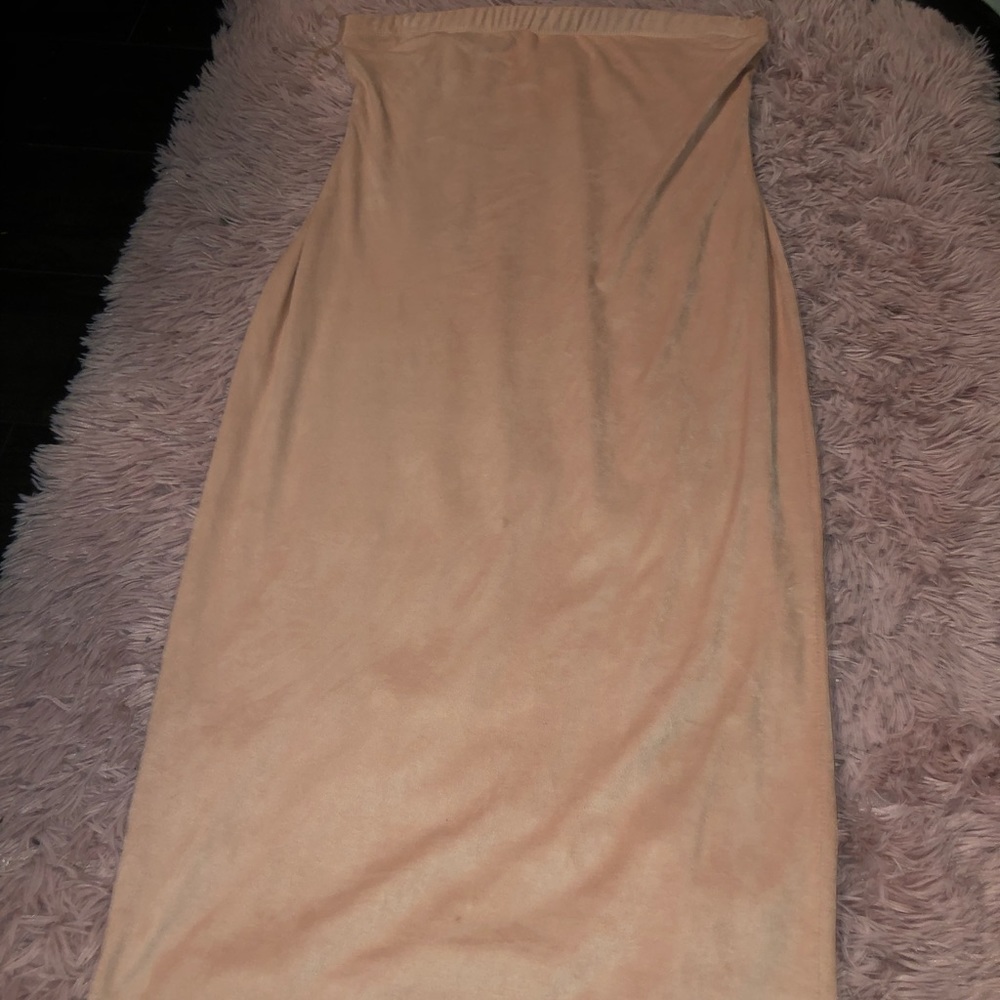 Baby pink dress